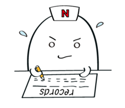 Running Nurse sticker #6777311