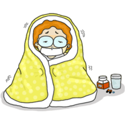 FuFu : Cute Boy with Brown Hair sticker #6778155