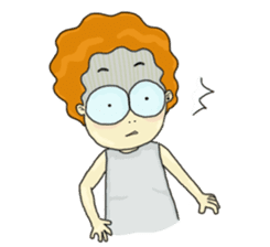 FuFu : Cute Boy with Brown Hair sticker #6778163