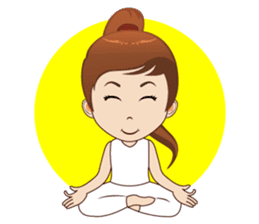 Meditation Couple Life sticker #6778714