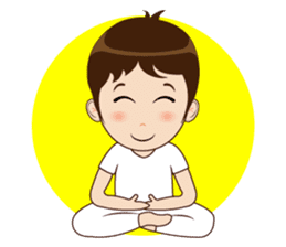 Meditation Couple Life sticker #6778715