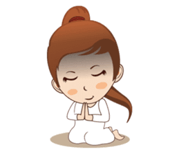 Meditation Couple Life sticker #6778718