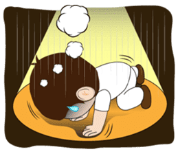 Meditation Couple Life sticker #6778727