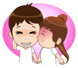 Meditation Couple Life sticker #6778743