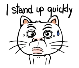 FUNNY CAT V.1 sticker #6778745