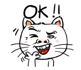 FUNNY CAT V.1 sticker #6778748