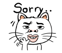 FUNNY CAT V.1 sticker #6778749