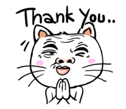 FUNNY CAT V.1 sticker #6778751