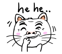 FUNNY CAT V.1 sticker #6778752