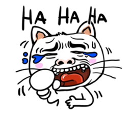 FUNNY CAT V.1 sticker #6778753