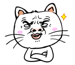 FUNNY CAT V.1 sticker #6778755