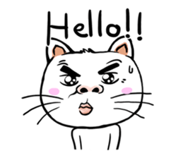 FUNNY CAT V.1 sticker #6778757