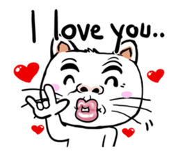 FUNNY CAT V.1 sticker #6778759