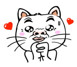 FUNNY CAT V.1 sticker #6778760