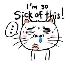 FUNNY CAT V.1 sticker #6778764