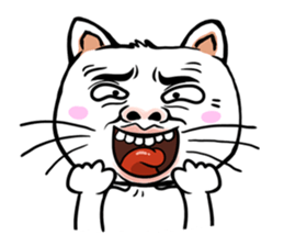 FUNNY CAT V.1 sticker #6778767