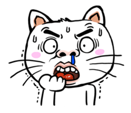 FUNNY CAT V.1 sticker #6778775