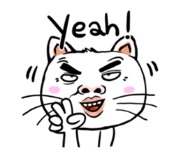 FUNNY CAT V.1 sticker #6778779