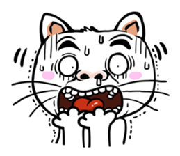 FUNNY CAT V.1 sticker #6778780