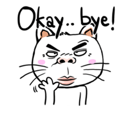 FUNNY CAT V.1 sticker #6778781