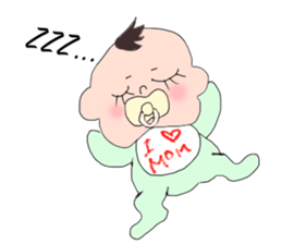 Powerful moms sticker #6778905