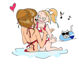 Powerful moms sticker #6778914