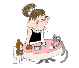 Powerful moms sticker #6778919