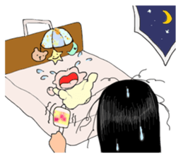 Powerful moms sticker #6778941