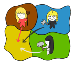 Primary Daily 02 in The Board game World sticker #6779111