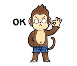 Toto ; Moody Monkey (Eng) sticker #6779353