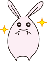 Rabbit feelings sticker #6779440