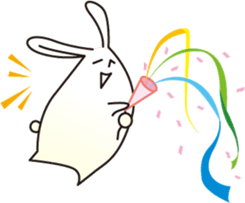 Rabbit feelings sticker #6779450