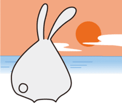 Rabbit feelings sticker #6779464