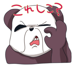 Fukuoka Hakata-ben Oyaji Panda sticker #6779755