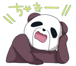 Fukuoka Hakata-ben Oyaji Panda sticker #6779780