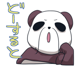 Fukuoka Hakata-ben Oyaji Panda sticker #6779782