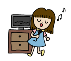 Daily life of a fangirl (EN) sticker #6779801