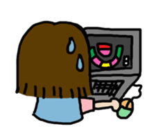 Daily life of a fangirl (EN) sticker #6779804