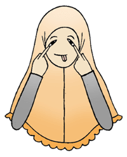 Muslimah sticker #6780084