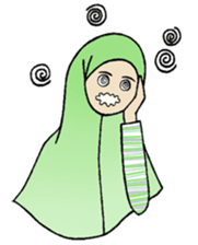 Muslimah sticker #6780085