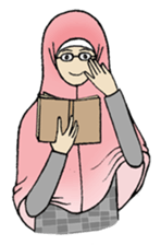 Muslimah sticker #6780092