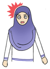 Muslimah sticker #6780093