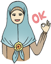 Muslimah sticker #6780097