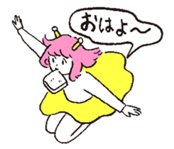 My Girl Alien sticker #6780201