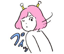 My Girl Alien sticker #6780219