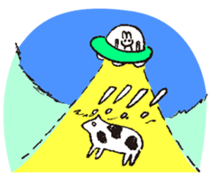 My Girl Alien sticker #6780225