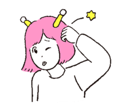 My Girl Alien sticker #6780232