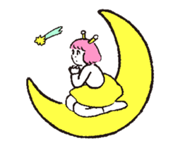 My Girl Alien sticker #6780235