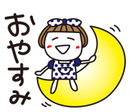 Bangs short girl Tomeko sticker #6780283