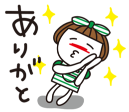 Bangs short girl Tomeko sticker #6780285